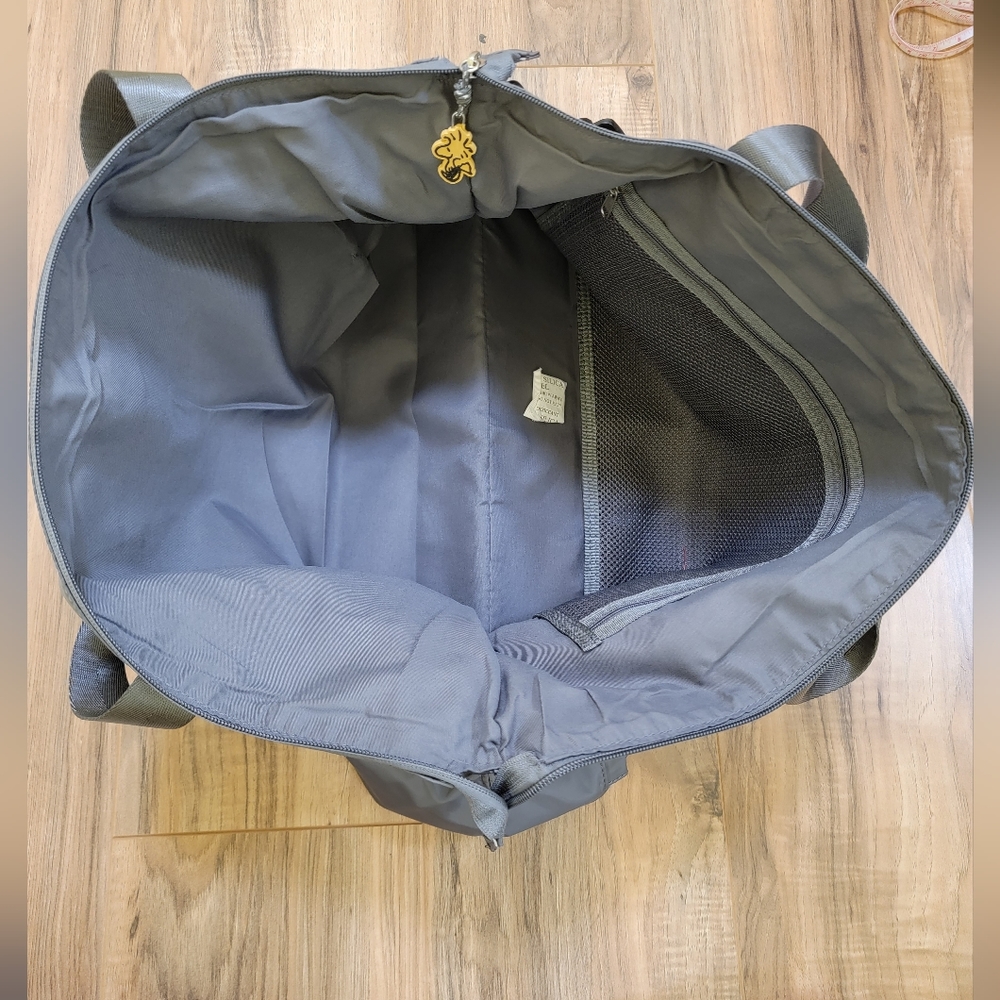 New Peanuts women'secret travel or gym bag, color grey, crossbody - Picture 2 of 9